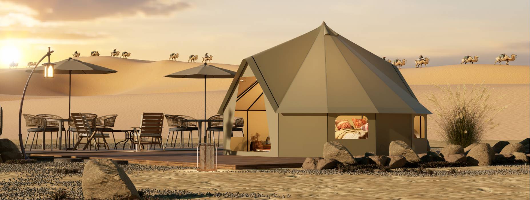 讷河市露营酒店帐篷产品